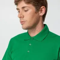 Рубашка поло мужская Spring 210 ярко-зеленая, размер L