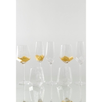 Набор стаканов стеклянных Magistro &laquo;Дарио&raquo;, 450 мл, 10&times;11,5 см, 6 шт, цвет прозрачный