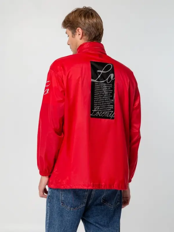 Ветровка из нейлона Surf 210 красная, размер XL Ветровка из нейлона Surf 210 красная, размер XL