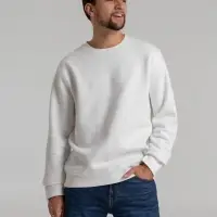 Свитшот унисекс King, белый, размер 3XL