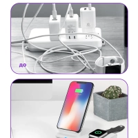 Беспроводная зарядная станция КТ-3370 - 15 Вт Беспроводная зарядная станция КТ-3370 - 15 Вт