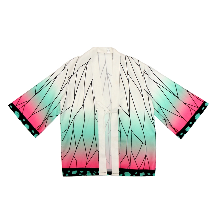 Карнавальное хаори &laquo;Демонический клинок&raquo;, рост 98-152 см, цвет белый