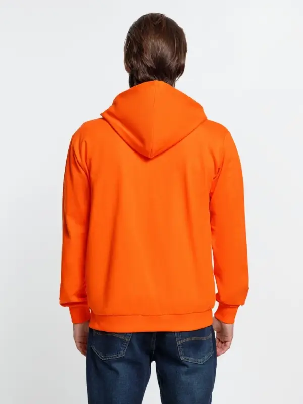 Толстовка на молнии с капюшоном Siverga, оранжевая, размер XS Толстовка на молнии с капюшоном Siverga, оранжевая, размер XS