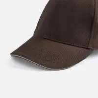 Бейсболка Buffalo, коричневая с бежевым Бейсболка Buffalo, коричневая с бежевым