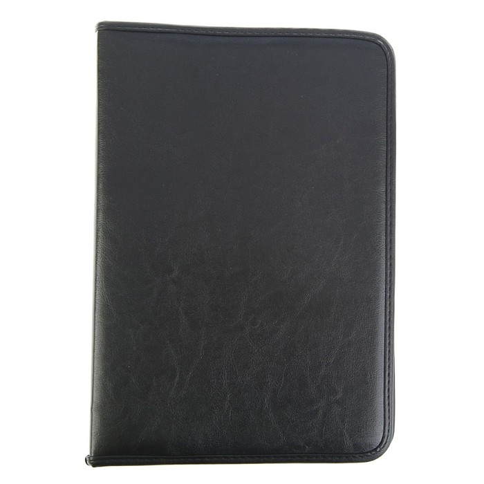 Пaпка деловая, искусственная кожа, для бумаг, 360 х 260 х 30 мм, с кольцевым механизмом 4, 6Л32 Пaпка деловая, искусственная кожа, для бумаг, 360 х 260 х 30 мм, с кольцевым механизмом 4, 6Л32 "Лайт", чёрная