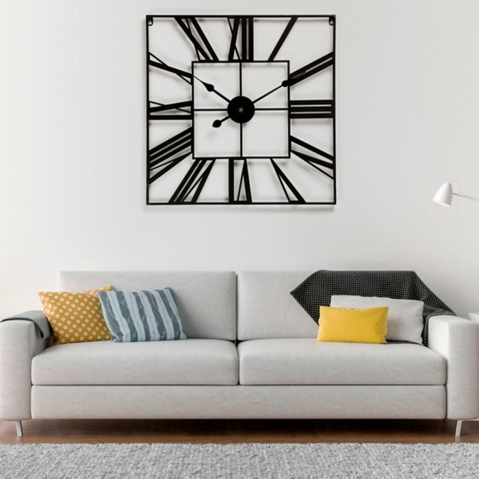 Часы настенные, серия: Лофт, d-58 см, 1 АА