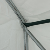 Теплица, 2,5 &times; 2,45 &times; 2,1 м, оцинкованный металл, профиль d = 25 мм, чехол из спанбонда 90 г/м&sup2;, МИКС