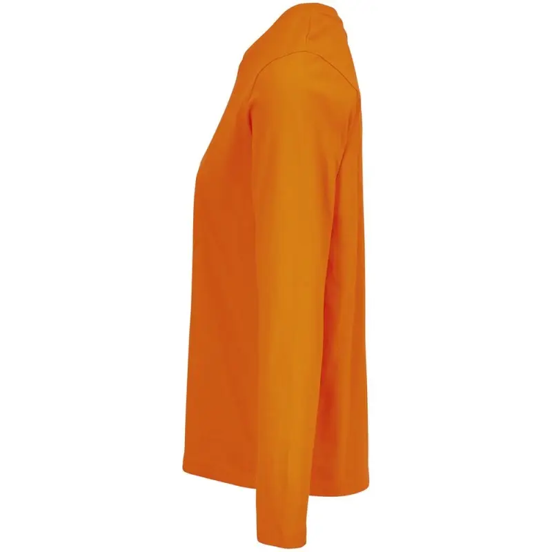 Футболка с длинным рукавом женская Monarch Women, оранжевая, размер XS