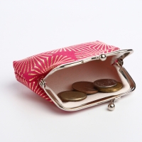 Кошелёк женский на фермуаре, цвет МИКС Кошелёк женский на фермуаре, цвет МИКС