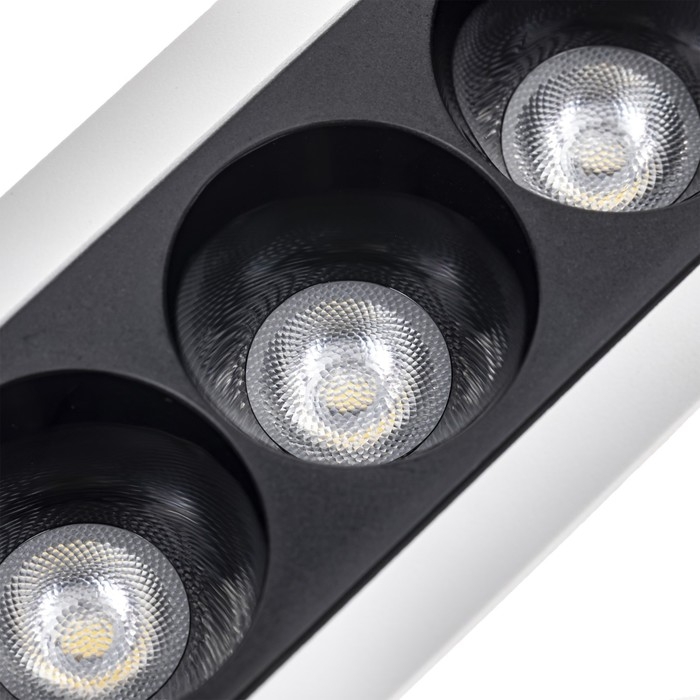 Св-к встраив-й, ARTIN, прямоугольный 148х45х55мм LED 10Вт 800Лм 4200К алюминий белый 59996 8