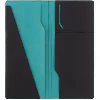 Дорожный органайзер Multimo, черный с бирюзовым Дорожный органайзер Multimo, черный с бирюзовым