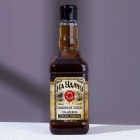 Гель для душа во флаконе виски «На удачу», 500 мл, аромат древесный с пряными нотами, Новый Год Гель для душа во флаконе виски «На удачу», 500 мл, аромат древесный с пряными нотами, Новый Год