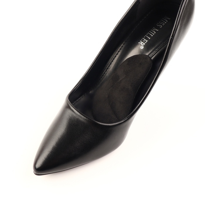 Супинаторы для обуви, на клеевой основе, 10,5 &times; 5,1 см, пара, цвет чёрный