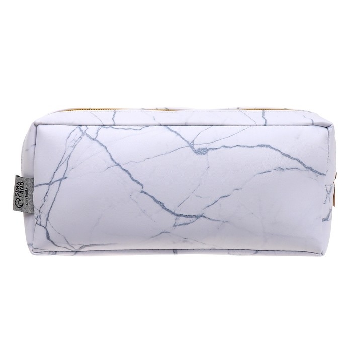 Пенал мягкий, 1 отделение, 90 х 200 х 50 см, объёмный, искусственная кожа, Calligrata Пенал мягкий, 1 отделение, 90 х 200 х 50 см, объёмный, искусственная кожа, Calligrata "Из мрамора"