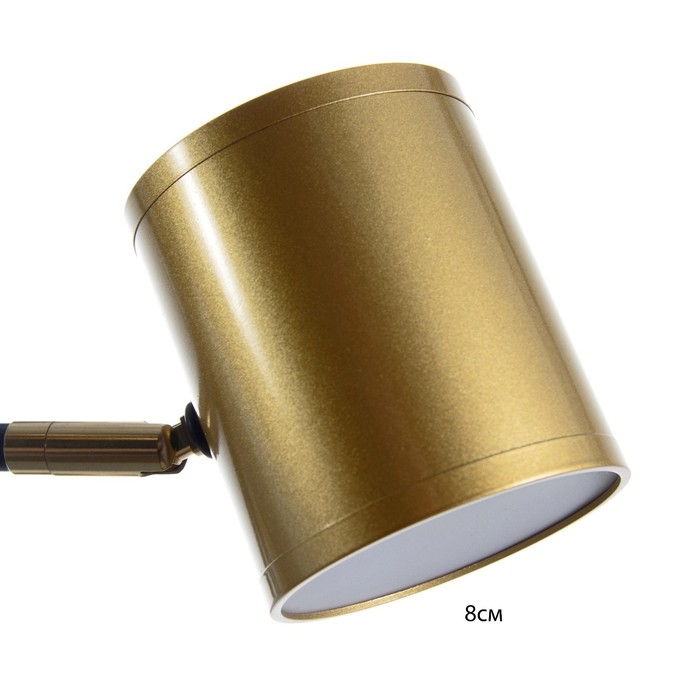 Люстра "Артеко" 10хLED 190Вт 3000-6000К серо-золотой 104х104х31 см BayerLux