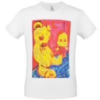 Футболка I Don't See You, белая, размер XL