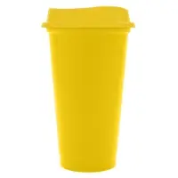 Стакан с крышкой Color Cap, желтый Стакан с крышкой Color Cap, желтый