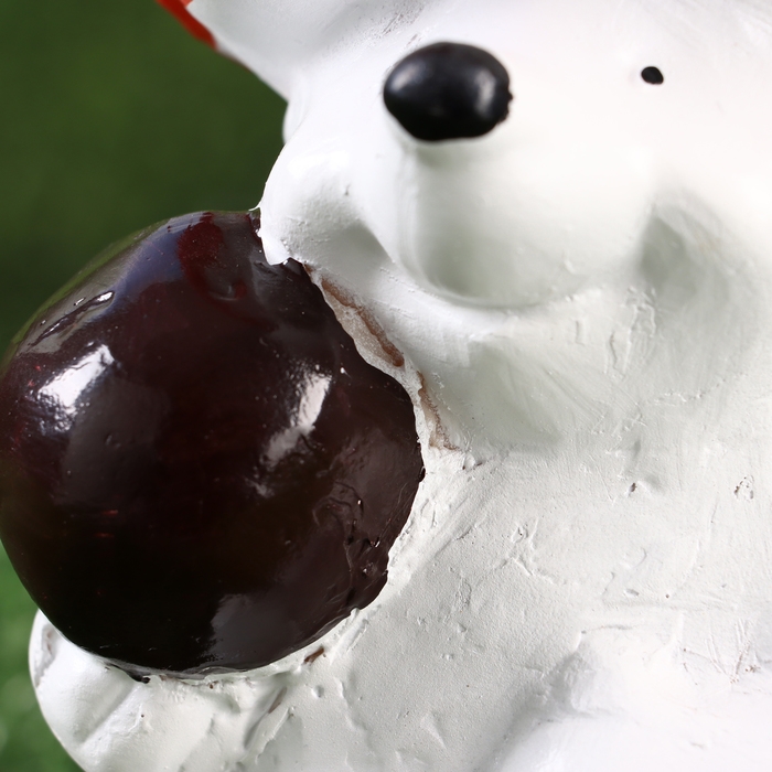 Садовая фигура Садовая фигура "Ежик с яблочком" 10х11х18см