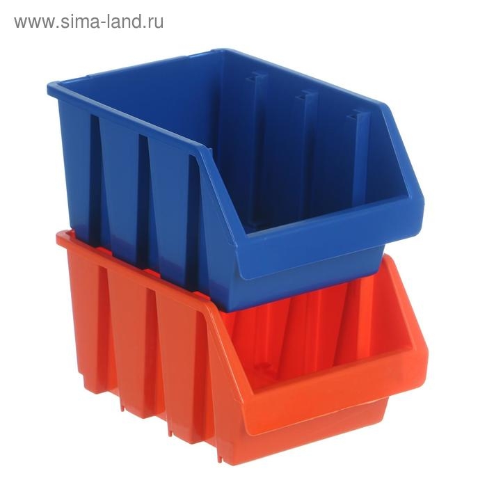 Лоток для метизов №3, 230х170х125 мм, оранжевый