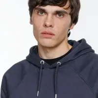 Толстовка унисекс Stellar, темно-синяя, размер L