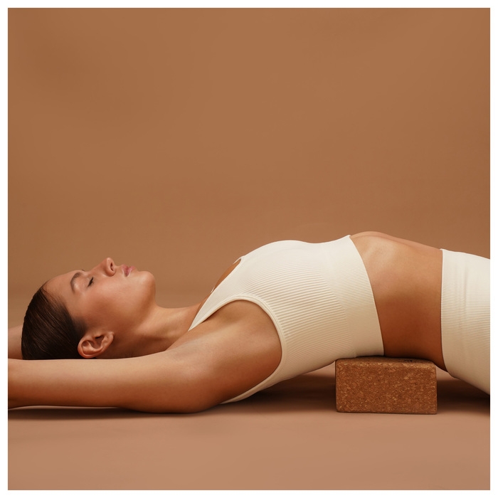 Блок для йоги Sima-Land Home, 14,5х22,5х7,5 см, пробка Блок для йоги Sima-Land Home, 14,5х22,5х7,5 см, пробка