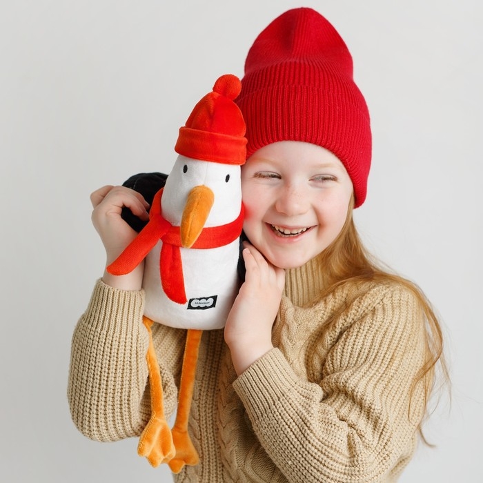 Мягкая игрушка «Чайка Зима», 24 см Мягкая игрушка «Чайка Зима», 24 см