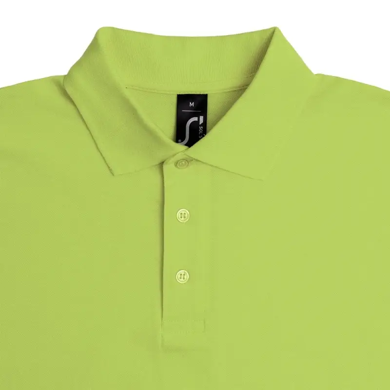 Рубашка поло мужская Summer 170 зеленое яблоко, размер XS