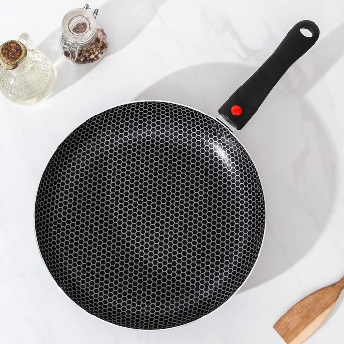 Сковорода Forever, d=28 см, съёмная ручка, антипригарное покрытие, цвет тёмно-серый Сковорода Forever, d=28 см, съёмная ручка, антипригарное покрытие, цвет тёмно-серый