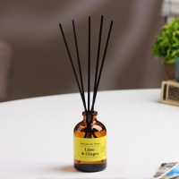 Диффузор ароматический ЛАЙМ и ИМБИРЬ (Lime & Ginger), 50 мл Диффузор ароматический ЛАЙМ и ИМБИРЬ (Lime & Ginger), 50 мл