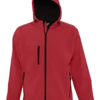 Куртка мужская с капюшоном Replay Men красная, размер S