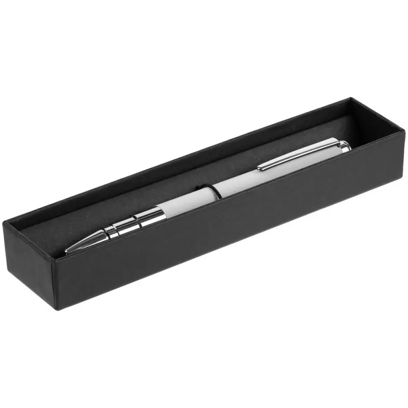 Ручка шариковая Kugel Chrome, белая Ручка шариковая Kugel Chrome, белая