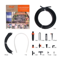 Набор капельного полива от ёмкости, с регулируемыми капельницами, 30 растений, &laquo;Жук&raquo;