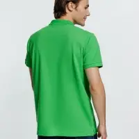 Рубашка поло мужская Virma Premium, зеленое яблоко, размер S