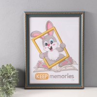 Фоторамка пластик "Вавилон" 30х40 см, изумрудный Фоторамка пластик "Вавилон" 30х40 см, изумрудный