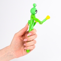 Ручка-прикол &laquo;Микроб&raquo;, боксер, синяя паста