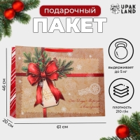 Новый год. Пакет ламинированный &laquo;Конверт&raquo;, XXL 46 х 61 х 20 см.