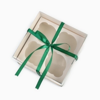 Коробка для капкейка &laquo;Время побеждать&raquo;, 16 &times; 16 &times; 10 см