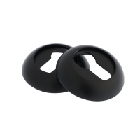 Накладка на цилиндровый механизм LOCKLAND, круглая d=53 мм, с креплением, цвет черный Накладка на цилиндровый механизм LOCKLAND, круглая d=53 мм, с креплением, цвет черный