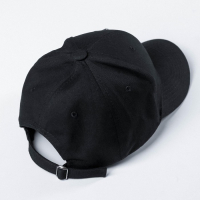 Кепка женская с кольцами, цвет чёрный, р-р 56