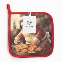 Новый год. Прихватка Этель Сookies саржа, 19х19см,100% хл,ватин 250г/м2