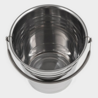 Ведро для льда из нержавеющей стали «Классик», 18,5×17,5×16 см Ведро для льда из нержавеющей стали «Классик», 18,5×17,5×16 см