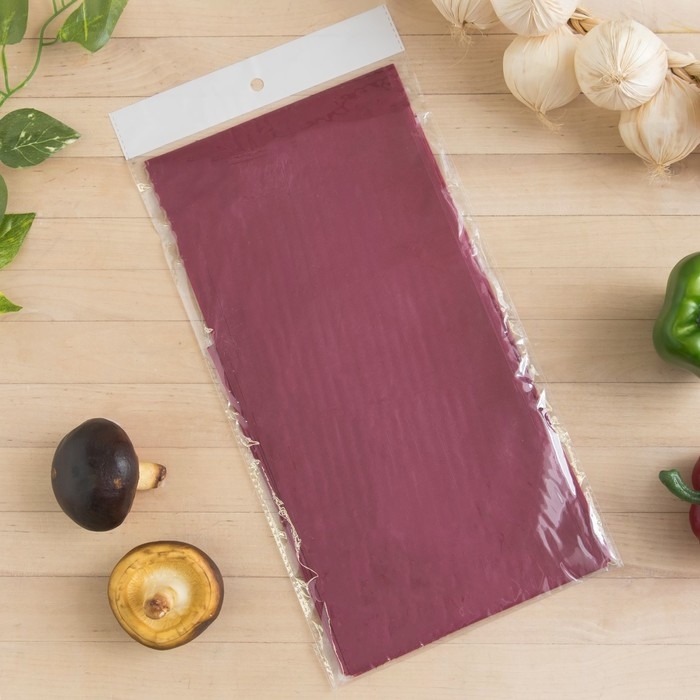 Скатерть для дачи Хозяюшка Радуга, цвет бордо 137&times;274 см