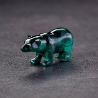 Сувенир "Медведь", натуральный малахит Сувенир "Медведь", натуральный малахит