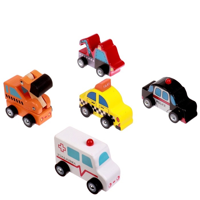 Игрушка дерево «Автомобили» МИКС Игрушка дерево «Автомобили» МИКС