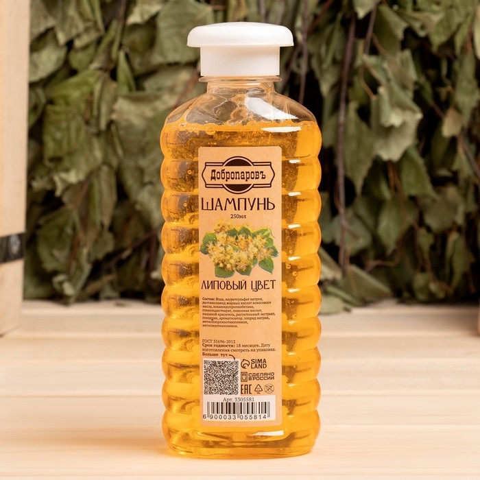 Шампунь банный Шампунь банный "Липовый цвет" Добропаровъ, 250мл