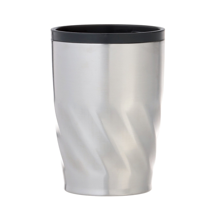 Термокружка, 350 мл, Графика, сохраняет тепло 2 ч, 13.5 х 8 см, серебристый металлик Термокружка, 350 мл, Графика, сохраняет тепло 2 ч, 13.5 х 8 см, серебристый металлик