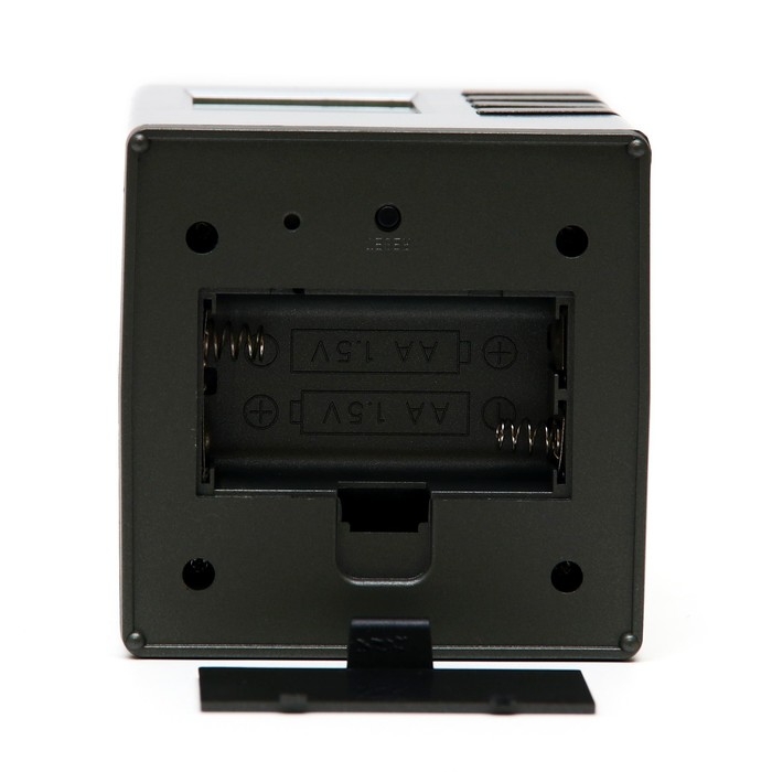 Часы-органайзер настольные электронные: будильник, термометр, календарь, гигрометр,8х10.8 см