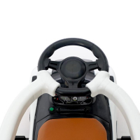 Толокар-каталка «Купе», с родительской ручкой, свет, звук, цвет белый Толокар-каталка «Купе», с родительской ручкой, свет, звук, цвет белый