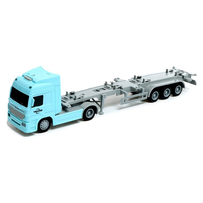 Грузовик инерционный «Контейнеровоз», 1:50, свет, звук Грузовик инерционный «Контейнеровоз», 1:50, свет, звук