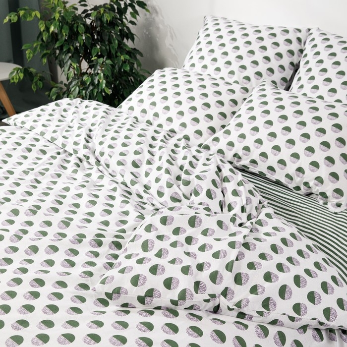 Постельное бельё 1,5сп Ночь Нежна &laquo;Кабо-верде&raquo; 145х215см, 150х220см, 70х70см 2шт